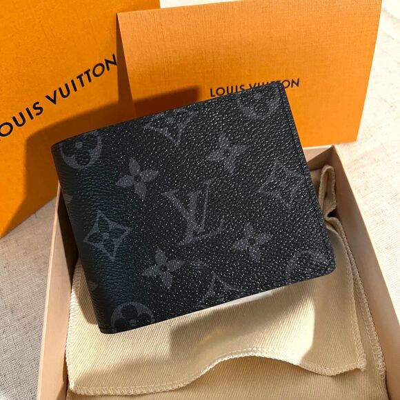 Louis Vuitton Monogram Eclipse Bifold Wallet – Brand New w/ Box & Dust Bag - Picture 1 of 4